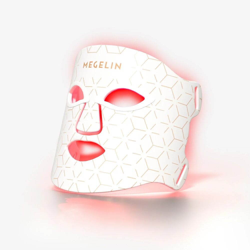 MEGELIN 7 Colors Led Light Therapy Facial Mask, Reduce Wrinkles, Infrared Light